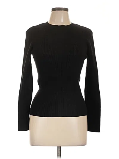 Pre-owned Nine West Turtleneck Sweater In Black