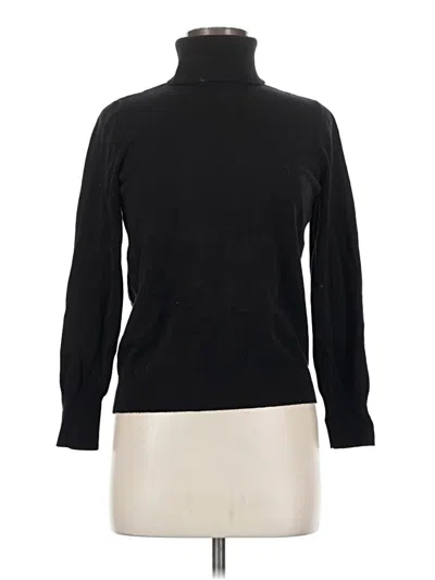 Pre-owned Nine West Turtleneck Sweater In Black