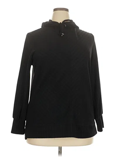 Pre-owned Nine West Turtleneck Sweater In Black