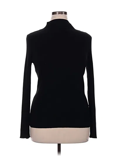 Pre-owned Nine West Turtleneck Sweater In Black
