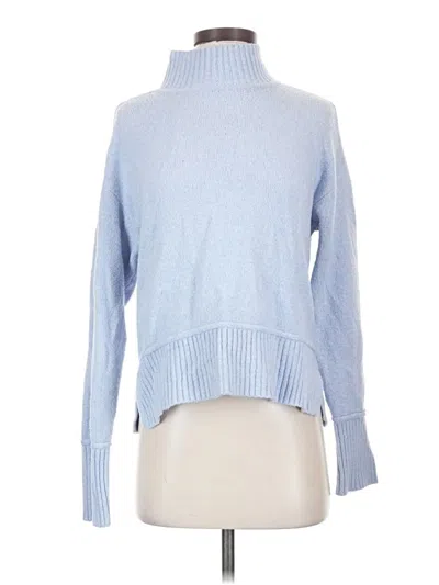 Pre-owned Nine West Turtleneck Sweater In Blue