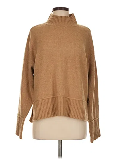 Pre-owned Nine West Turtleneck Sweater In Brown