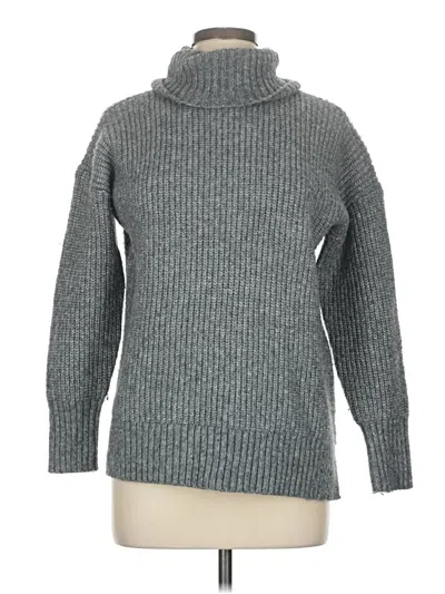 Pre-owned Nine West Turtleneck Sweater In Gray