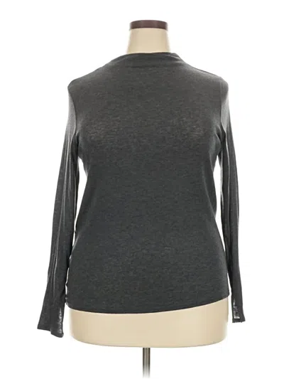 Pre-owned Nine West Turtleneck Sweater In Gray