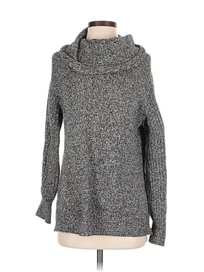 Pre-owned Nine West Turtleneck Sweater In Gray