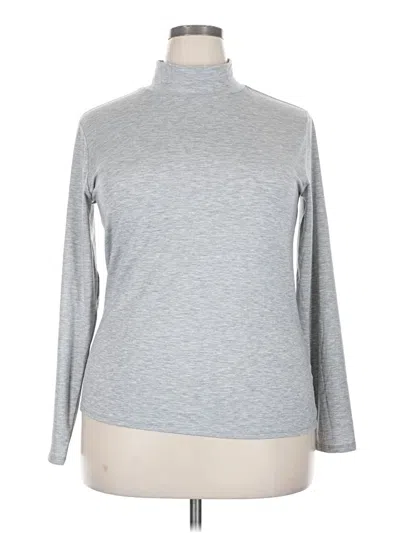 Pre-owned Nine West Turtleneck Sweater In Gray