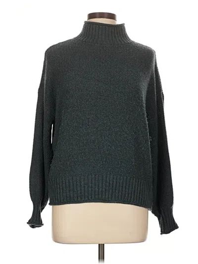 Pre-owned Nine West Turtleneck Sweater In Gray
