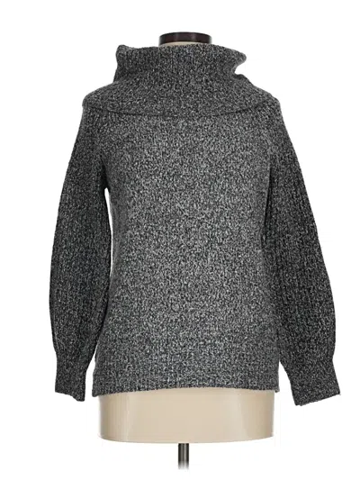 Pre-owned Nine West Turtleneck Sweater In Gray