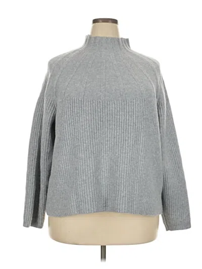 Pre-owned Nine West Turtleneck Sweater In Gray