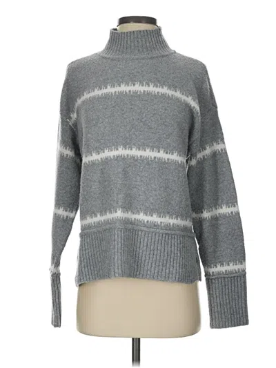 Pre-owned Nine West Turtleneck Sweater In Gray