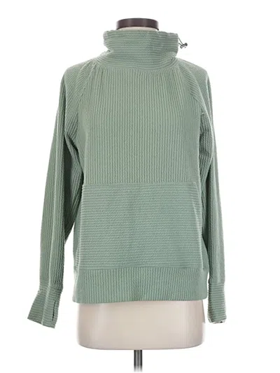 Pre-owned Nine West Turtleneck Sweater In Green