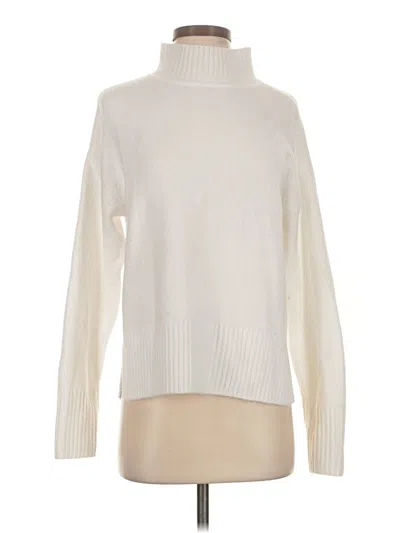 Pre-owned Nine West Turtleneck Sweater In Ivory