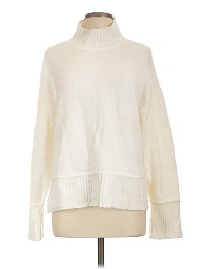 Pre-owned Nine West Turtleneck Sweater In Ivory