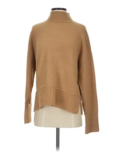 Pre-owned Nine West Turtleneck Sweater In Tan