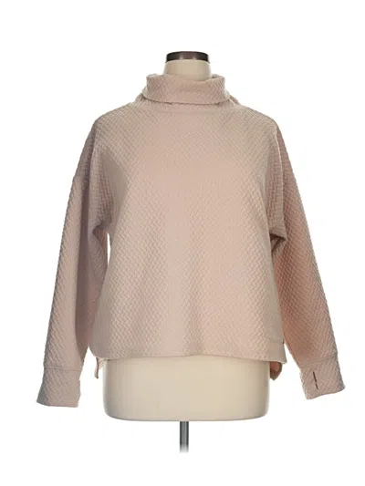 Pre-owned Nine West Turtleneck Sweater In Tan