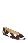 Nine West Valore Flat In Black