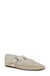 Nine West Vanceen Mary Jane Flat In Transparent