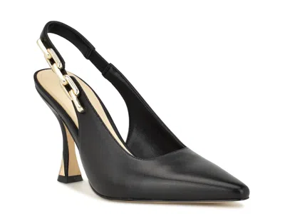 Nine West Veroni Pump In Black Leather
