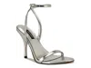 Nine West Villo Ankle Strap Sandal In Silver