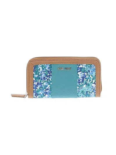 Pre-owned Nine West Wallet In Teal