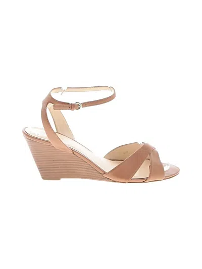Pre-owned Nine West Wedges In Brown