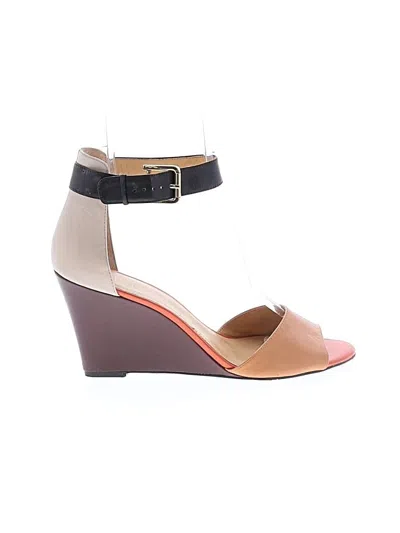 Pre-owned Nine West Wedges In Tan