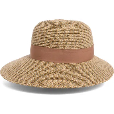 Nine West Wide Brim Framer Hat In Brown