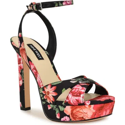 NINE WEST NINE WEST WILDA ANKLE STRAP PLATFORM SANDAL
