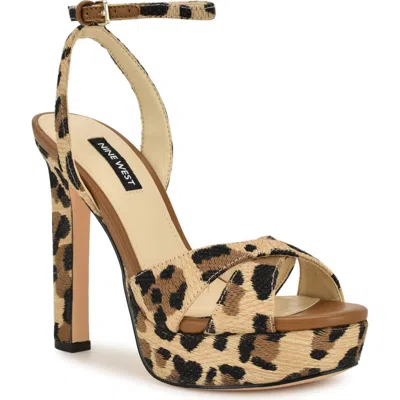 NINE WEST NINE WEST WILDA ANKLE STRAP PLATFORM SANDAL