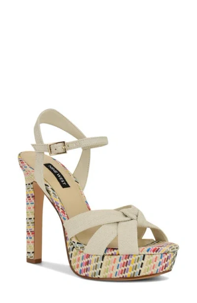 NINE WEST NINE WEST WINDEE ANKLE STRAP PLATFORM SANDAL