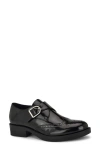 Nine West Wingtip Monk Strap Loafer In Black