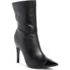 Nine West Winner Pointed Toe Boot In Black