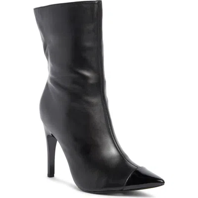 Nine West Winner Pointed Toe Boot In Black
