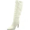 Nine West Wnperino3 Womens Zipper Manmade Knee-high Boots In Multi