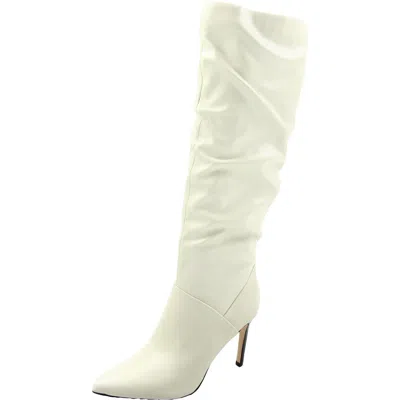 Nine West Wnperino3 Womens Zipper Manmade Knee-high Boots In Multi