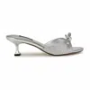 Nine West Delly2 Womens Embellished Man Made Mule Sandals