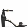 Nine West Pruce Ankle Strap Sandal In Black