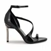 Nine West Shimmy Ankle Strap Sandal In Black