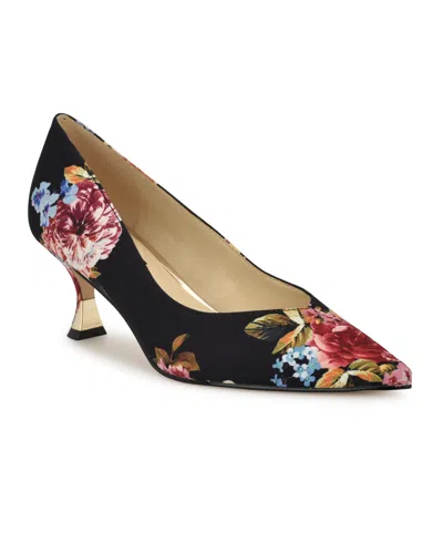 NINE WEST WOMEN'S ARIELLA KITTEN HEEL PUMPS