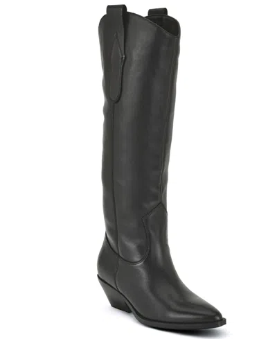 Nine West Asken Knee High Boot In Black