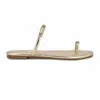 Nine West Balon Slide Sandal In Gold