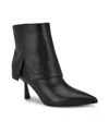 Nine West Women's Bazie Pointy Toe Stiletto Heel Dress Booties In Black