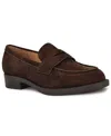 Nine West Berg Penny Loafer In Brown