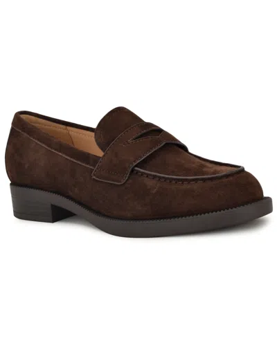 Nine West Berg Loafer In Brown