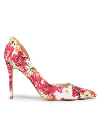 Nine West Women's Blooms Floral 100mm D'orsay Stiletto Pumps
