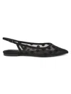 Nine West Women's Brin Mesh Ballet Flats In Black