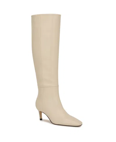 NINE WEST WOMEN'S CADDY TALL KITTEN HEEL BOOTS