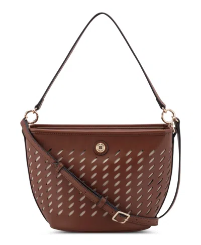 Nine West Women's Calliope Crossbody Bag With Card Case In Brown