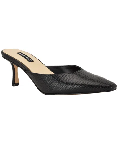 Nine West Camenla Mule In Black