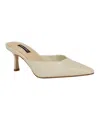 Nine West Camenla Mule In Neutral